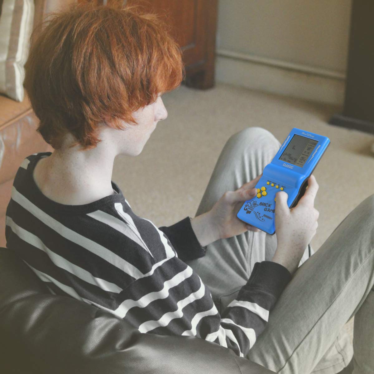 Portable Game Player for Travel, Handheld Game Console for Kids, Classic Game Console for 80s 90s (3.5 Inch)