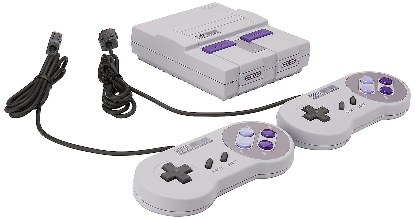 Video Game Consoles for SNES Classic Edition Super for NES Mini System, Pre-load 21 Official for SNES Original Games, to HD TV ZYX21