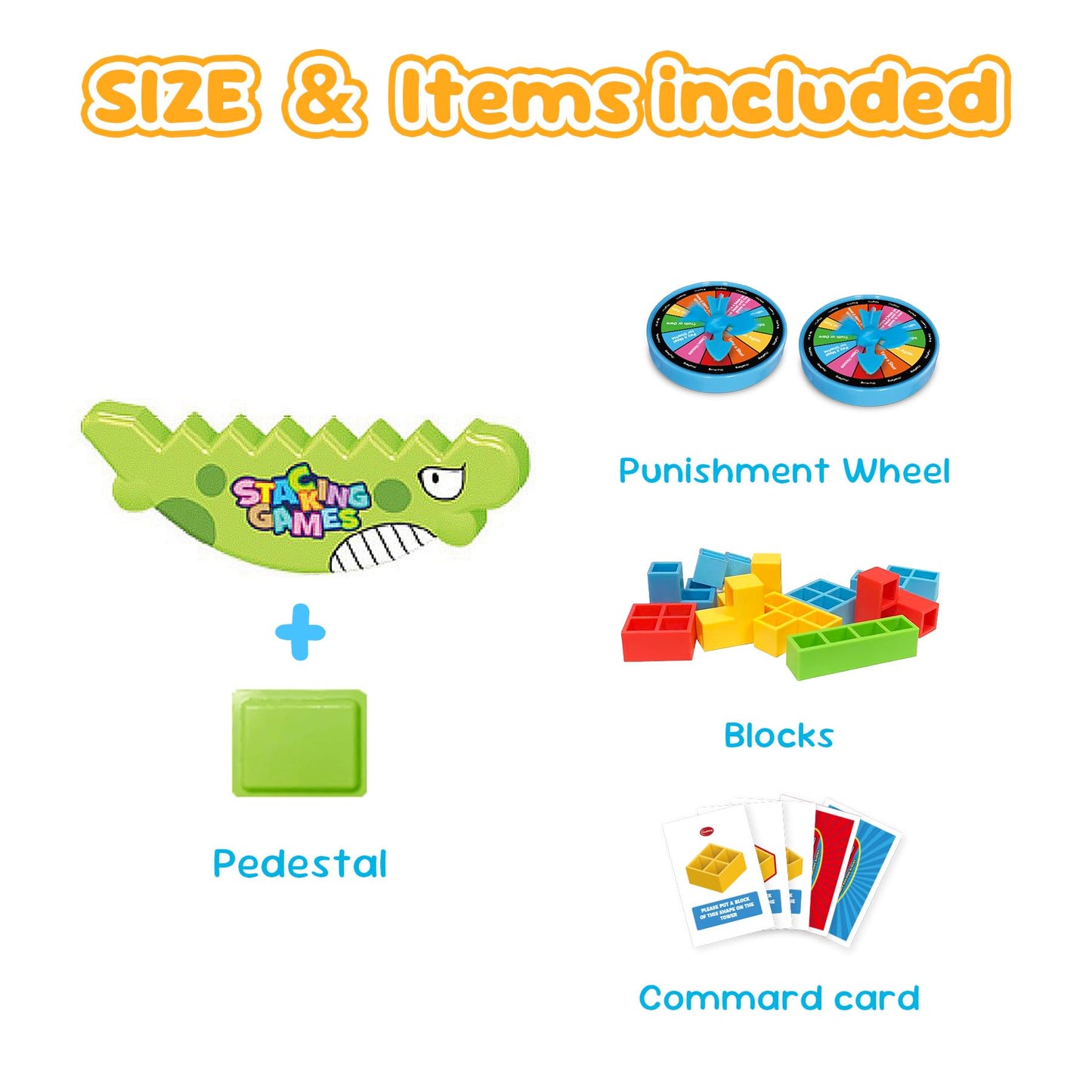 iYuePeng Board Games for Kids & Adults Tetra Tower Balance Stacking Toys Perfect for Family Games, Parties, Travel