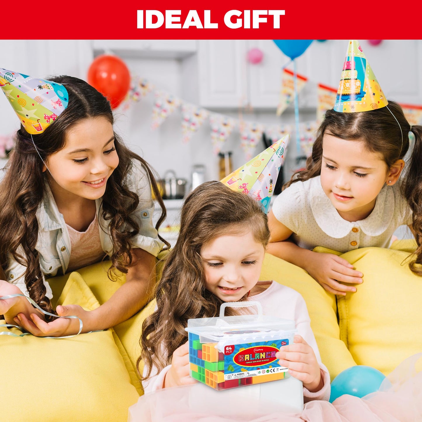 iYuePeng Board Games for Kids & Adults Tetra Tower Balance Stacking Toys Perfect for Family Games, Parties, Travel