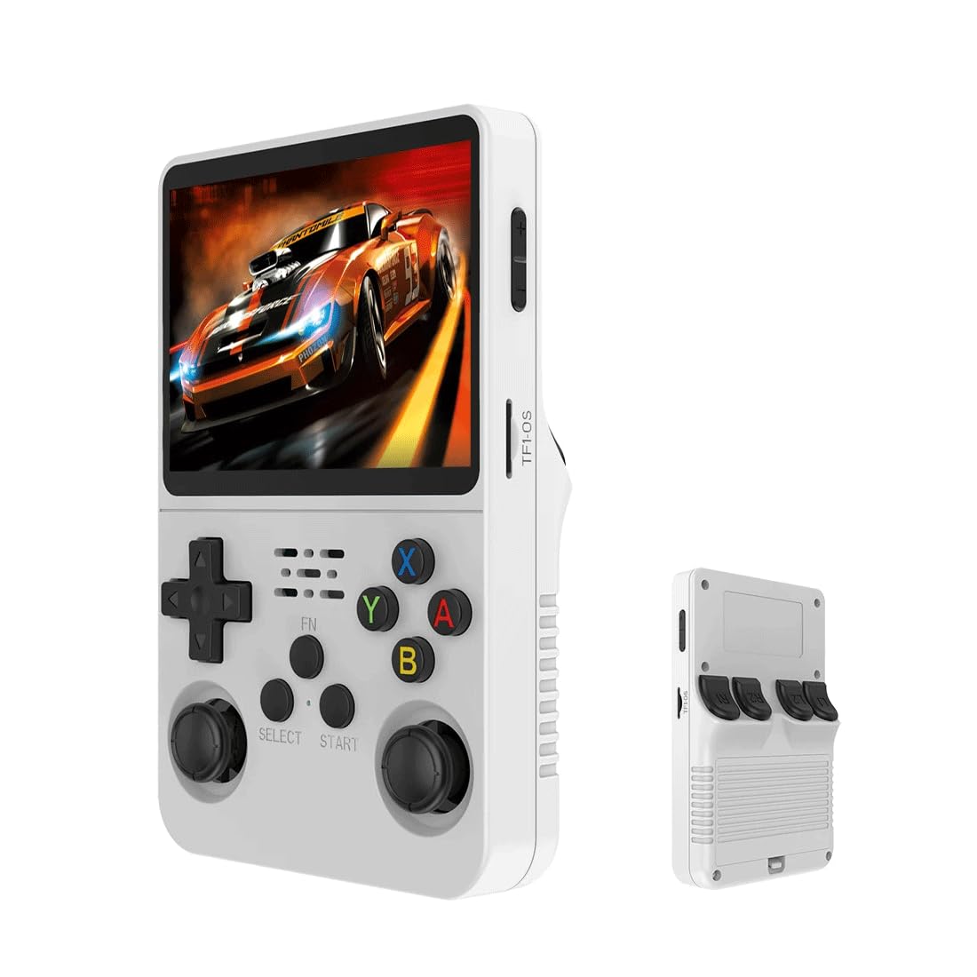 R36S Retro Handheld Game Console with 128G Built-in 20000+ Classic Games, Open Source Linux System 3.5 Inch IPS Screen Portable Pocket Video Player