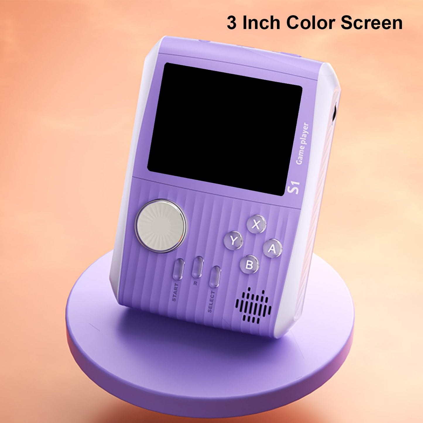 Retro Game Console Handheld, Mini Handheld Game Console for Kids with 666 Classic Retro Games, 1020mAh Rechargeable Battery, 3 Inch Screen Gameboy, Birthday Game Toy for Boy Girl (Blue)