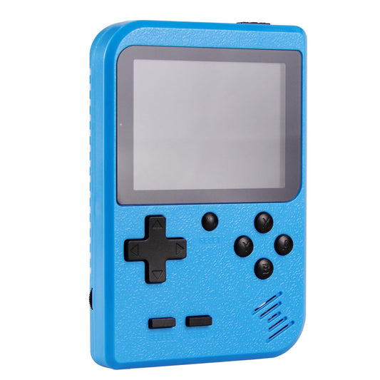 Handheld Game Console with 400 Classical FC Game Console Support for Connecting TV Presents (Blue)