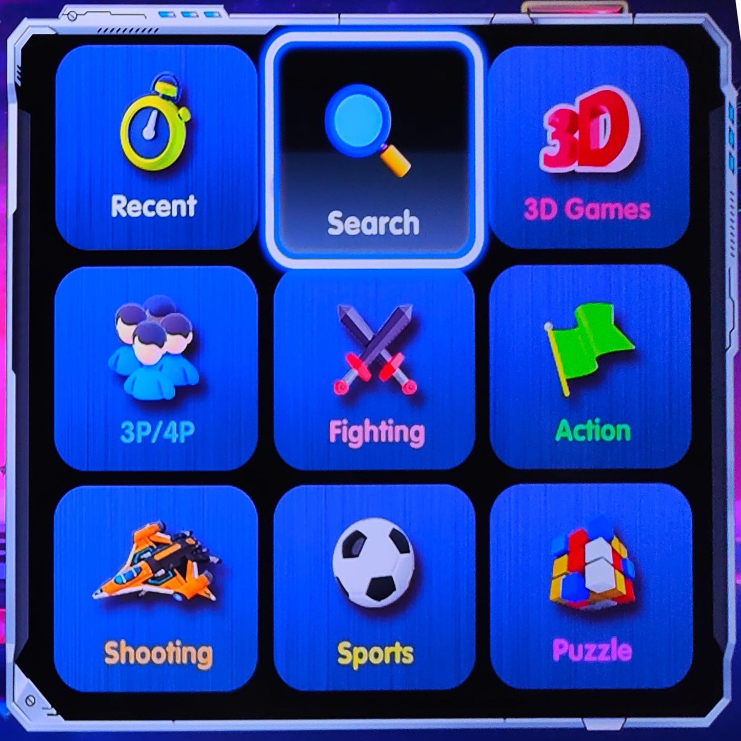 10000 in 1 Arcade Game Console Pandoras 18S WiFi Function Game Machine for PC & Projector & TV, 2-4 Players, 1280X720, 3D Games, Search/Hide/Save/Load/Pause Games, Favorite List