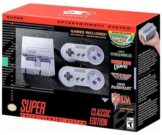 Video Game Consoles for SNES Classic Edition Super for NES Mini System, Pre-load 21 Official for SNES Original Games, to HD TV ZYX21