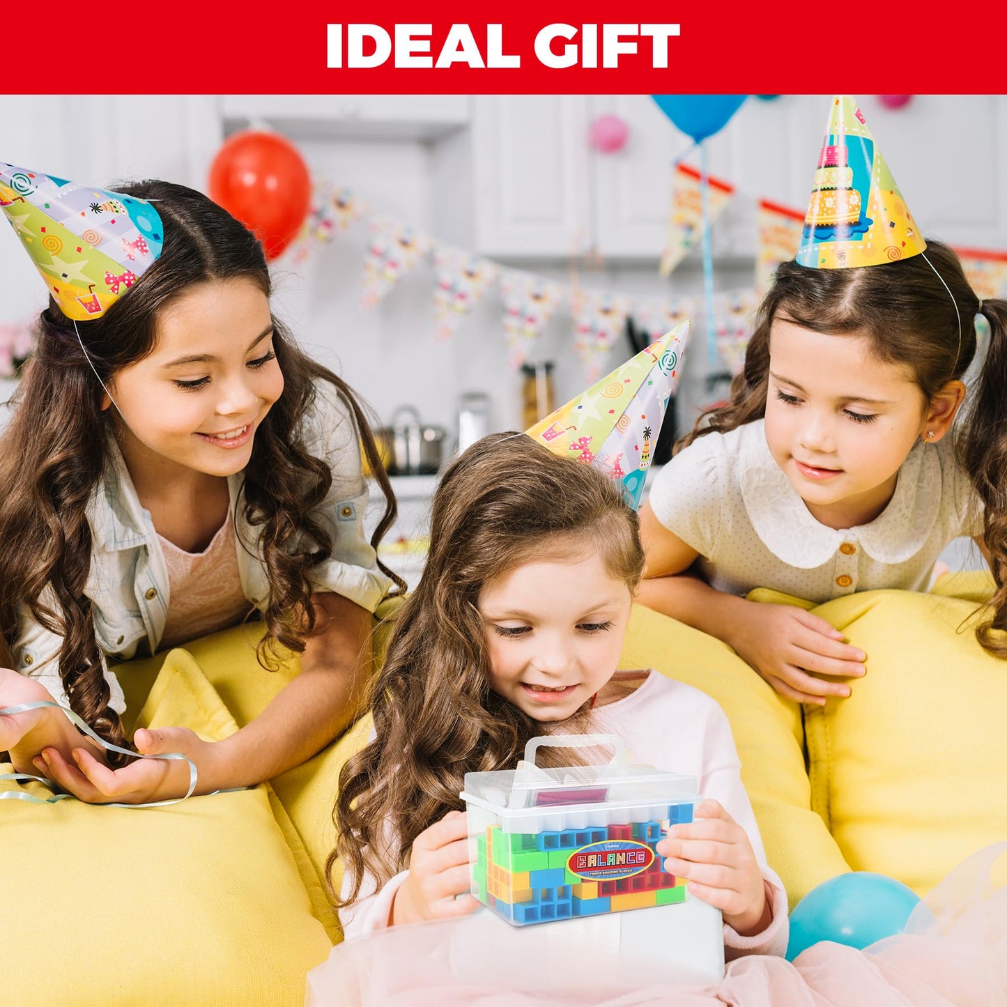 iYuePeng Board Games for Kids & Adults Tetra Tower Balance Stacking Toys Perfect for Family Games, Parties, Travel